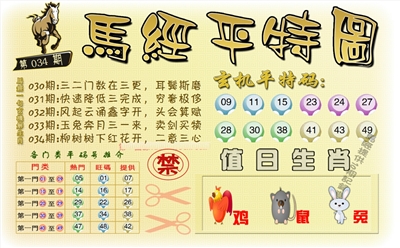 马经平特图（荐）