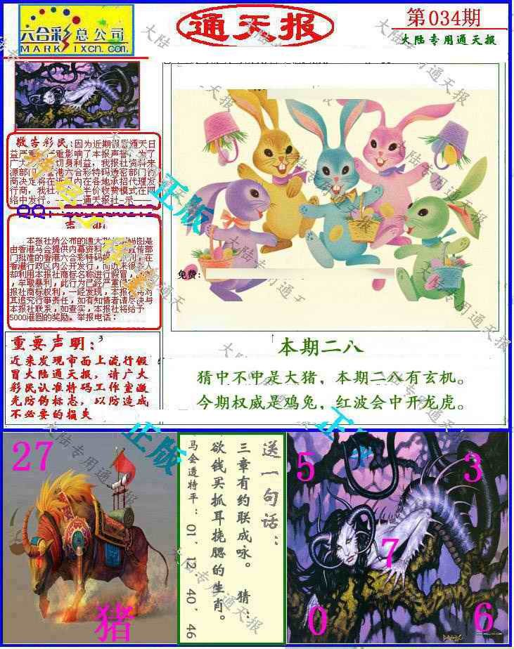 2025034期大陆通天报