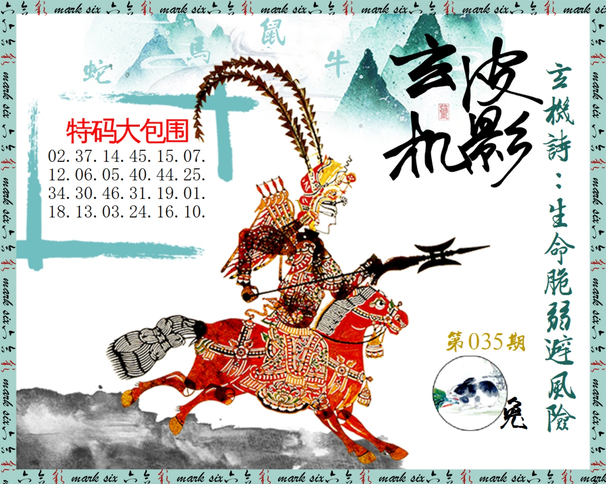 2025035期皮影玄机