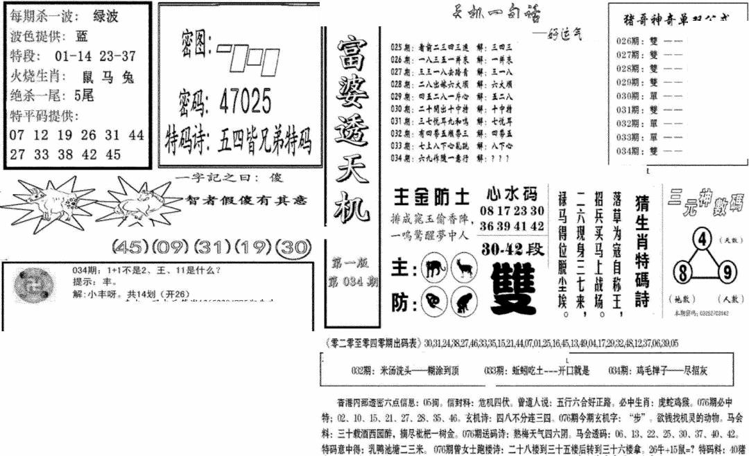 2025034期富婆透天机A(新图)